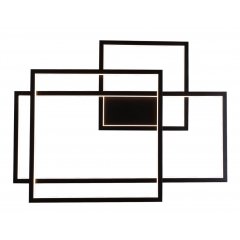 Lampa ścienna LED czarna GEOMETRIC W0233D MaxLight