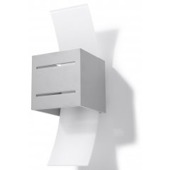 Lampa ścienna LORETO Szary SL.0202 Sollux