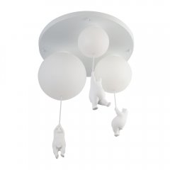 Lampa sufitowa Balu 3 Wiszące Misie CL0111 Yaskr