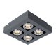 Lampa sufitowa Casemiro IT8002S4-BK/AL Italux