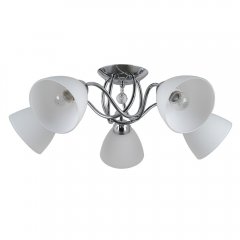 Lampa sufitowa Chrom LUGANO PND-5643-5 Italux