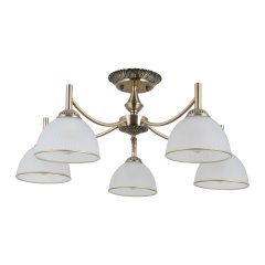 Lampa sufitowa FENER PND-40653-5-ABR-WH Italux