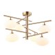 Lampa sufitowa Fiorenzo MXM3661-6 BRO+W Italux