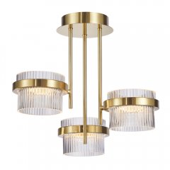 Lampa sufitowa LED 24W TIARA PND-77362-3-24W-GD Italux