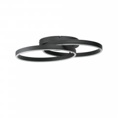 Lampa sufitowa LED 40W HALO 45 + 45 czarny AZ6215 Azzardo