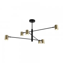 Lampa sufitowa PEDRO PEN4104-6GD + BK Zuma Line