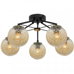 Lampa sufitowa ROSA 2100 / 5 BLACK Elem