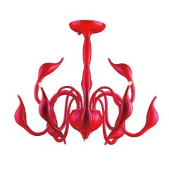 Lampa sufitowa Swan MX8098-12A RED Italux