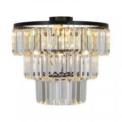 Lampa sufitowa TIFANNY P17127-4-BK Zuma Line