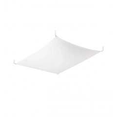 Lampa sufitowa LUNA 1 biały SL.0737 2BM