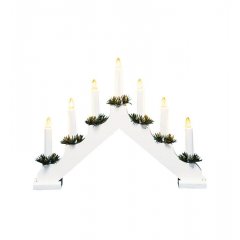 Świecznik stołowy biały OLA 704641 Markslojd