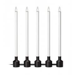 Świecznik stołowy czarny / biały PHILIPPA 705812 Markslojd