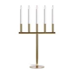 Świecznik stołowy mosiężny MANHATTAN 705236 Markslojd