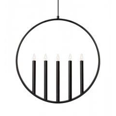 Ozdoba wisząca świetlna czarny 5p SURROUND 705259 Markslojd