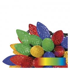 Lampki choinkowe IP44 50 LED 9,8m Classic Chain szyszki multikolor D5ZM01 EMOS