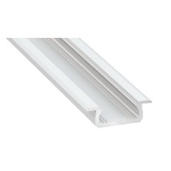 Profil aluminiowy biały typ "Z" 1m + klosz mleczny EKPR1041 Eko-light