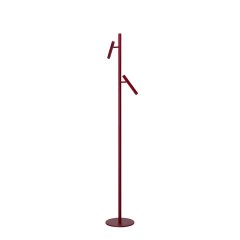Lampa podłogowa LED 9W TROST czerwona AZ7296 Azzardo
