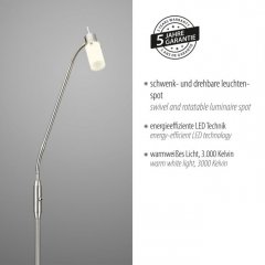 Lampa podłogowa MAX LED 11938-55 LeuchtenDirekt