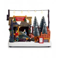 Ozdoba stołowa świetlna Christmas Tree Shop B / O PETER 705137 Markslojd