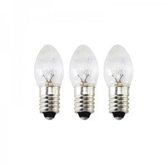 Blister x3 zapasowe żarówki 14V 3W E10 TOPPLAMPA 8261,000DK Markslojd
