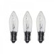 Blister x3 zapasowe żarówki 34V 3W E10 TOPPLAMPA 8263,000 Markslojd