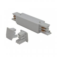 Zasilanie środkowe i zaślepka do szyny montażowej LINE POWER + 2X END CAP AZ2978 Azzardo