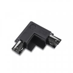 Złącze lewe typu "L" do szynoprzewodu 3-fazowego TRACK 3LINE GIPS BK AZ5438 Azzardo