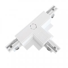 Złącze lewe typu "T" do szynoprzewodu 3-fazowego TRACK 3LINE GIPS WH AZ5439 Azzardo