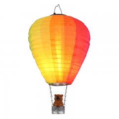 Lampa solarna LED 24x0,06W do zawieszenia Balon na ogrzane potwietrze SOLAR 36138 Globo