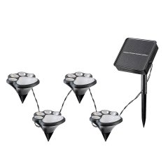 Ozdobne zewnętrzne solarne lampki dogruntowe LED 0,06W WIGRY 77001 Rabalux