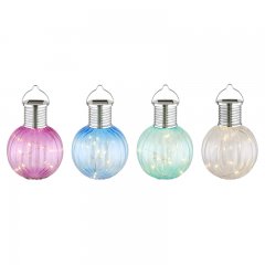 Zestaw x12szt. Lampka solarna LED 10x0,06W do zawieszenia SOLAR 36135-12 Globo