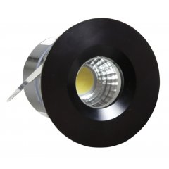 Oprawa wpuszczana oczko łazienkowe LED 3W IP65 SH-14 BK 2258973 Candellux