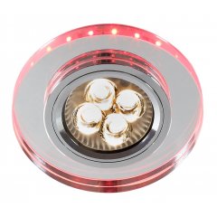 Oprawa wpuszczana oczko z paskiem LED 2,1W SS-23 CH / TR + RED / PK 2238241 Candellux