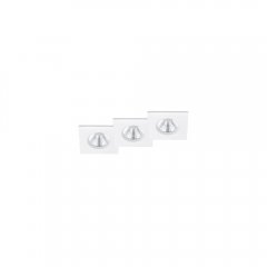 Zestaw 3 opraw wpuszczanych oczek hermetycznych LED ZAGROS 650610331 Trio