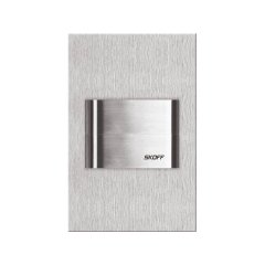 Oprawa schodowa LED SZLIF INOX 1,6W NW 4000K DUO TANGO Short SKOFF