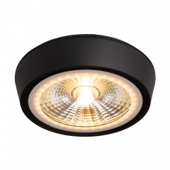 Oprawa natynkowa spot łazienkowa LED 12W czarna IP65 CHARON C0208 MaxLight