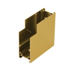 Łącznik narożny B złoty do szynoprzewodów magnetycznych Alfa Track Magnetic52 AZ6367 Azzardo