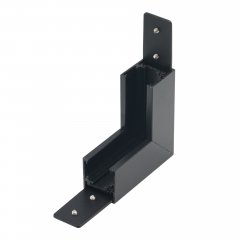 Łącznik szynowy ALFA TRACK MAGNETIC27 CORNER90 B czarne AZ5001 Azzardo