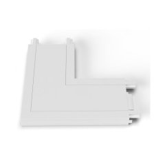 Łącznik typu "L" 1-fazowy do szynoprzewodu GAMMA TRACK MAGNETIC 5mm WH AZ5325 Azzardo