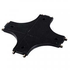 Łącznik typu "X" 1-fazowy do szynoprzewodu GAMMA TRACK MAGNETIC 5mm BK AZ5318 Azzardo