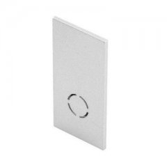 Zaślepka końcowa srebrny do szynoprzewodów magnetycznych Alfa Track Magnetic52 AZ6371 Azzardo