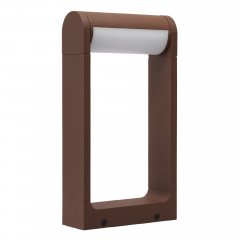 Lampa zewnętrzna słupek ogrodowy LED 12W FRAME CORTEN brązowa AZ6685 Azzardo