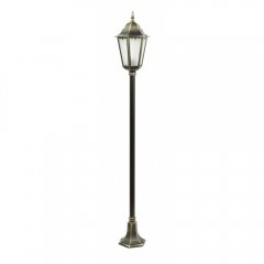 Lampa zewnętrzna stojąca patyna mosiądz Retro Classic II K 5002 / 1 H P Suma