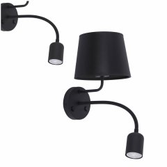 Kinkiet do czytania MAJA BLACK 2537 TK Lighting
