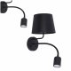 Kinkiet do czytania MAJA BLACK 2537 TK Lighting