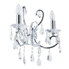 Kinkiet Barocco Chrome MB72709-2A Italux