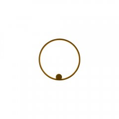 Kinkiet łazienkowy LED 20W IP44 RINGA WL0116-S-GD Yaskr