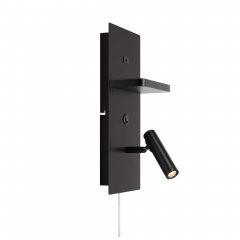 Kinkiet LED 4W z półką + USB CARICA 109018 Markslojd