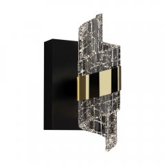 Kinkiet LED 9W TONGA WL-26374-9W-3K-BK-GD Italux