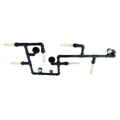 Kinkiet Paipo MBM-2566 / 6 BK Italux